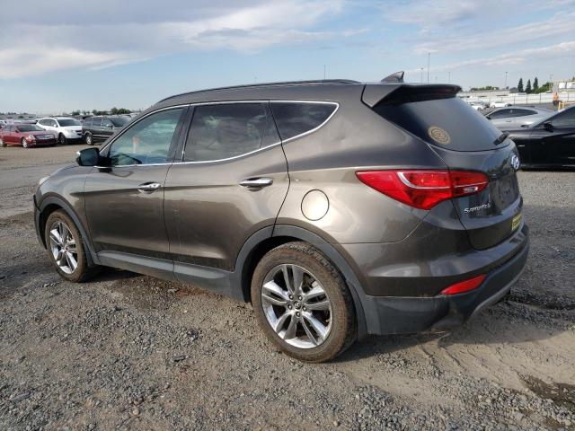 5XYZUDLA6EG215861 - 2014 HYUNDAI SANTA FE SPORT GRAY photo 2