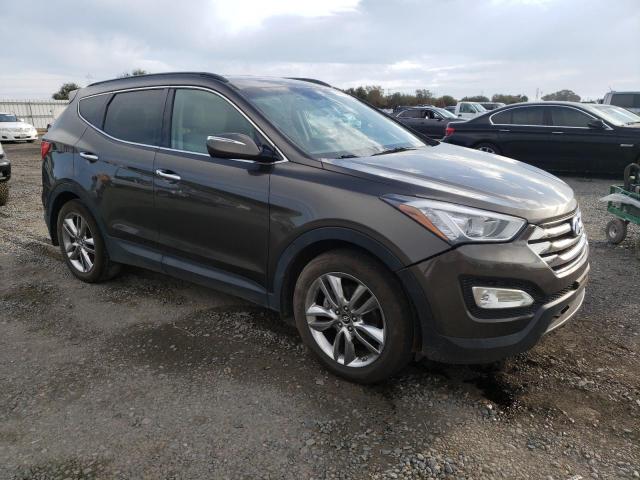 5XYZUDLA6EG215861 - 2014 HYUNDAI SANTA FE SPORT GRAY photo 4