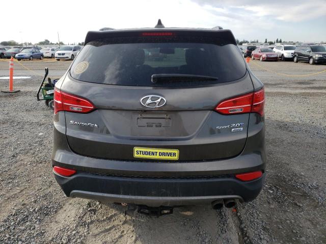 5XYZUDLA6EG215861 - 2014 HYUNDAI SANTA FE SPORT GRAY photo 6