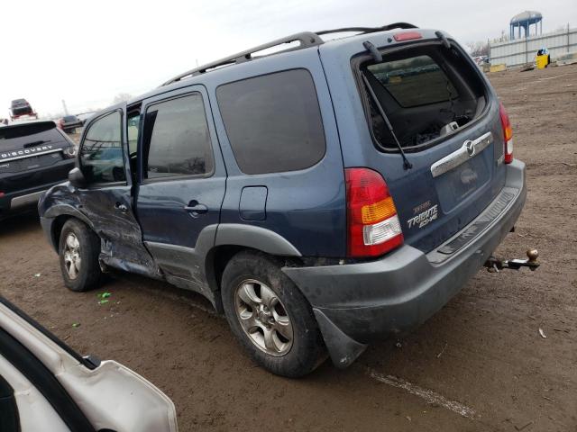 4F2YU08181KM55124 - 2001 MAZDA TRIBUTE LX BLUE photo 2