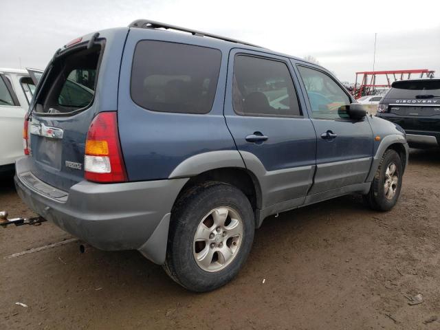 4F2YU08181KM55124 - 2001 MAZDA TRIBUTE LX BLUE photo 3