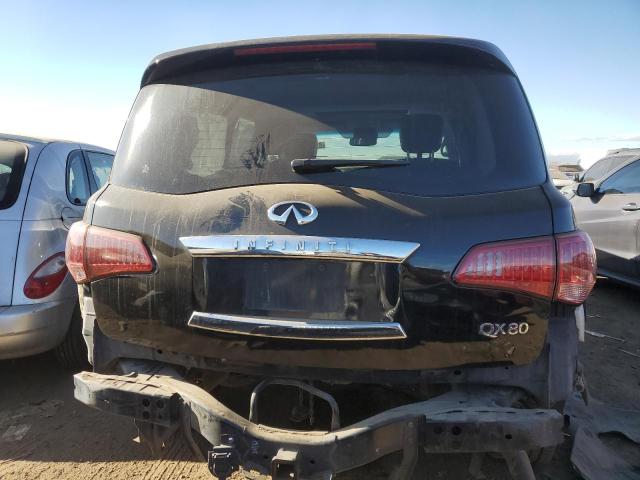 JN8AZ2NE0E9066582 - 2014 INFINITI QX80 BLACK photo 6