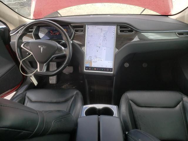 5YJSA1V1XFF098395 - 2015 TESLA MODEL S 90 წითელი ფოტო 8