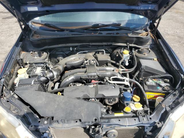 JF2SHADC7CH424276 - 2012 SUBARU FORESTER 2.5X PREMIUM BLUE photo 12