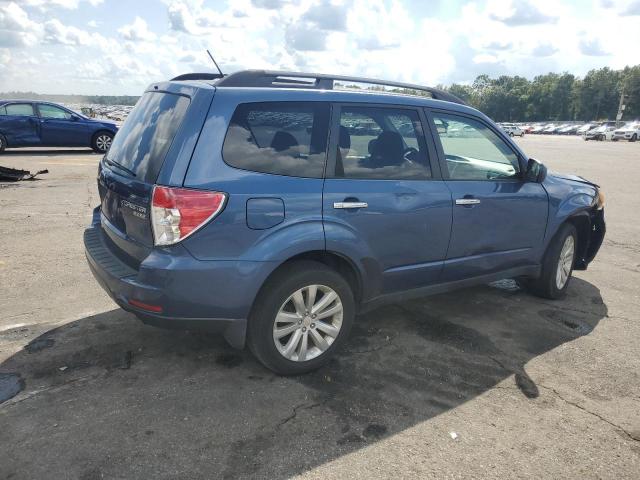 JF2SHADC7CH424276 - 2012 SUBARU FORESTER 2.5X PREMIUM BLUE photo 3