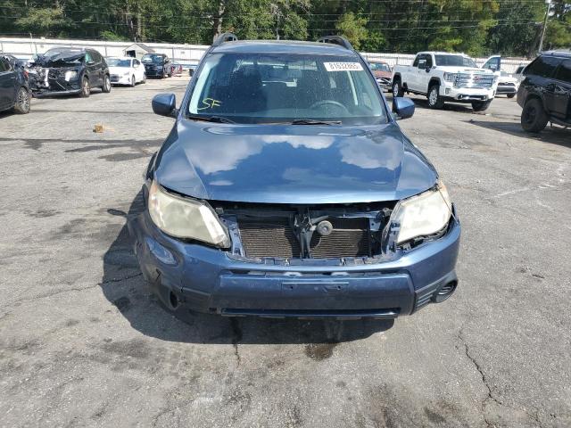 JF2SHADC7CH424276 - 2012 SUBARU FORESTER 2.5X PREMIUM BLUE photo 5