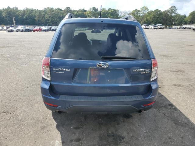JF2SHADC7CH424276 - 2012 SUBARU FORESTER 2.5X PREMIUM BLUE photo 6