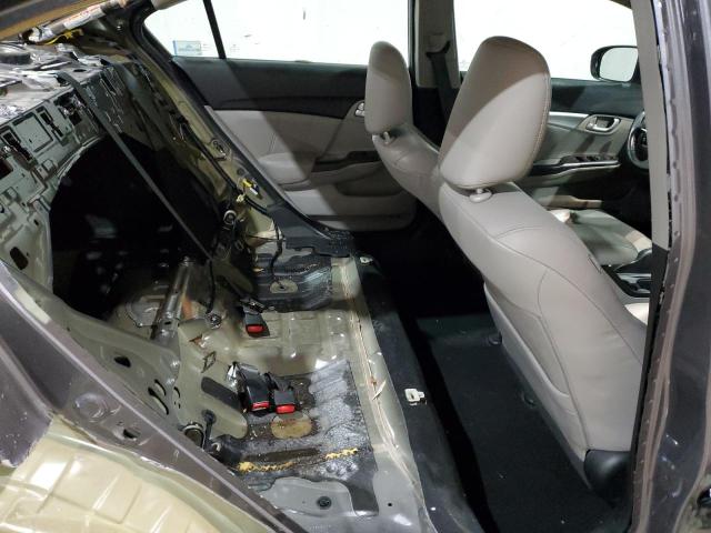 2HGFB2F93FH510337 - 2015 HONDA CIVIC EXL გრაფიტი ფოტო 10