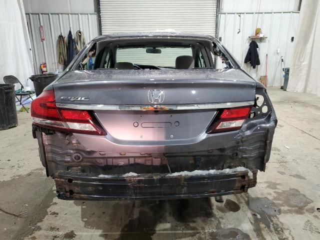 2HGFB2F93FH510337 - 2015 HONDA CIVIC EXL გრაფიტი ფოტო 6