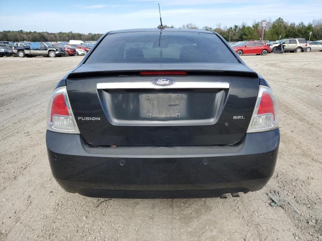 3FAHP08Z79R120740 - 2009 FORD FUSION SEL BLACK photo 6