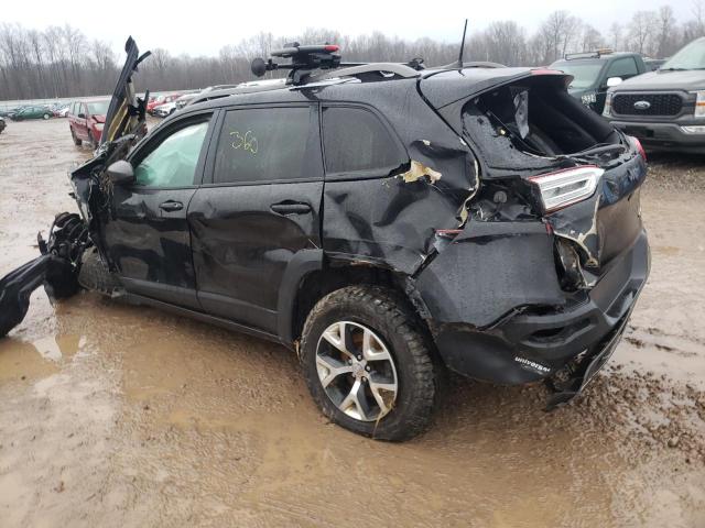 1C4PJMBB5GW359966 - 2016 JEEP CHEROKEE TRAILHAWK BLACK photo 2