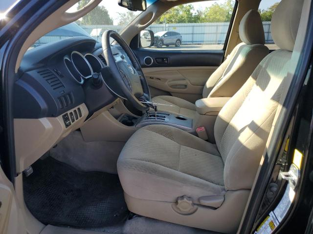 5TFJX4GN4BX003664 - 2011 TOYOTA TACOMA DOUBLE CAB BLACK photo 7