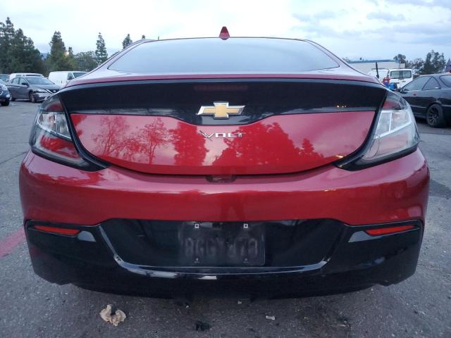 1G1RC6S58JU141315 - 2018 CHEVROLET VOLT LT BURGUNDY photo 6