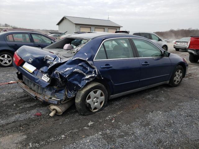 1HGCM56445L003256 - 2005 HONDA ACCORD LX BLUE photo 3