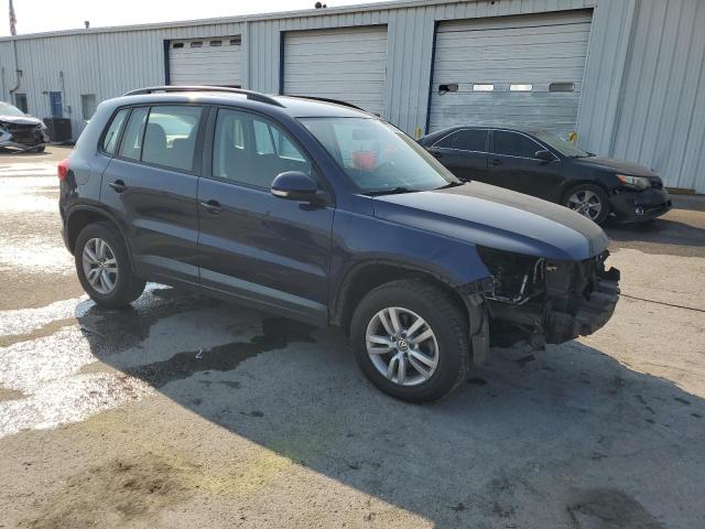WVGAV7AX3FW599813 - 2015 VOLKSWAGEN TIGUAN S Синій фото 4