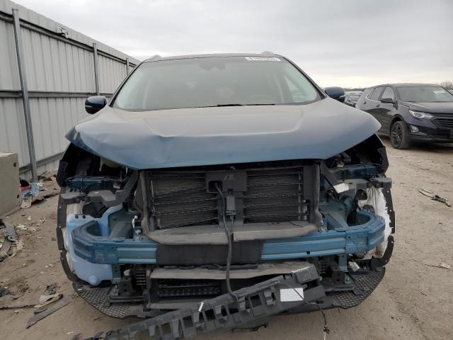 2FMPK4J96LBA81534 - 2020 FORD EDGE SEL BLUE photo 5