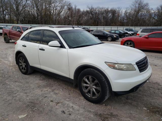 JNRAS08W67X209770 - 2007 INFINITI FX35 WHITE photo 4