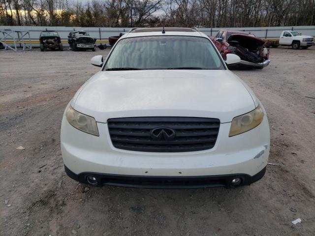 JNRAS08W67X209770 - 2007 INFINITI FX35 WHITE photo 5