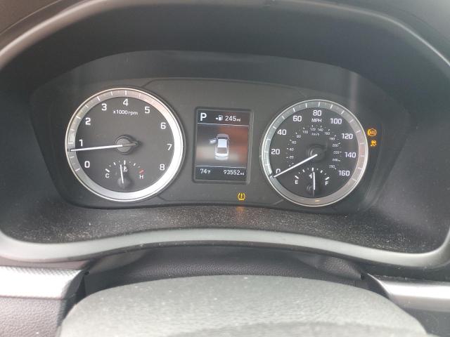 5NPE24AF4KH757919 - 2019 HYUNDAI SONATA SE رمادي صورة 9