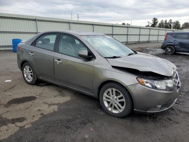 KNAFU4A24B5371963 - 2011 KIA FORTE EX GRAY photo 4