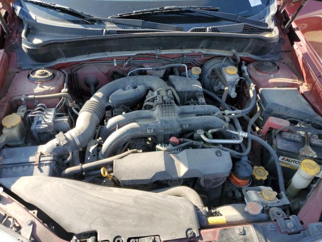 JF2SHABC9BG742391 - 2011 SUBARU FORESTER 2.5X RED photo 12