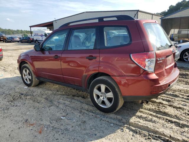 JF2SHABC9BG742391 - 2011 SUBARU FORESTER 2.5X RED photo 2
