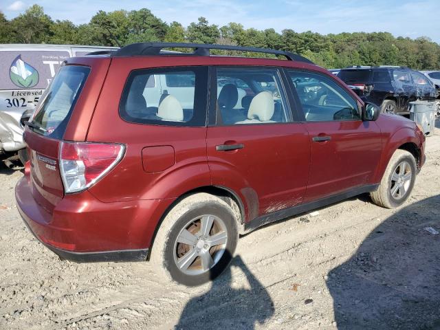 JF2SHABC9BG742391 - 2011 SUBARU FORESTER 2.5X RED photo 3