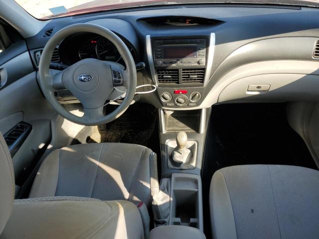 JF2SHABC9BG742391 - 2011 SUBARU FORESTER 2.5X RED photo 8