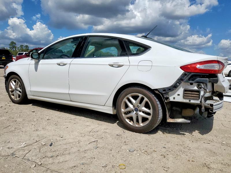 3FA6P0H77DR330186 - 2013 FORD FUSION SE WHITE photo 2