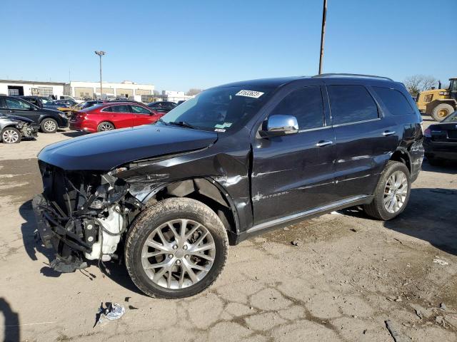 1C4SDJET8CC278735 - 2012 DODGE DURANGO CITADEL BLUE photo 1