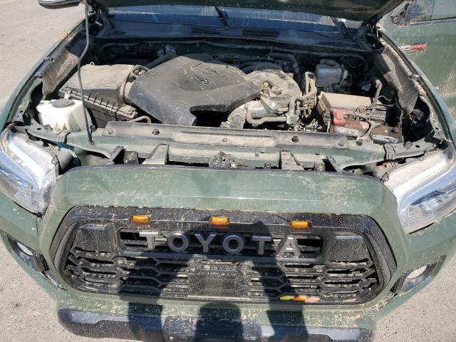 3TMCZ5AN4MM444916 - 2021 TOYOTA TACOMA DOUBLE CAB 绿色 照片 11