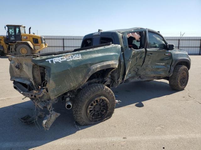 3TMCZ5AN4MM444916 - 2021 TOYOTA TACOMA DOUBLE CAB 绿色 照片 3