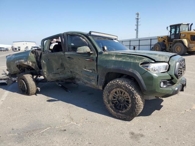 3TMCZ5AN4MM444916 - 2021 TOYOTA TACOMA DOUBLE CAB 绿色 照片 4