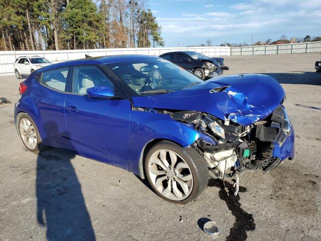 KMHTC6AD5CU052824 - 2012 HYUNDAI VELOSTER BLUE photo 4