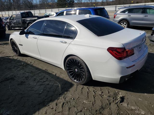 WBAYE8C53ED134461 - 2014 BMW 750 LI WHITE photo 2