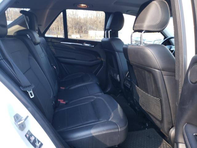 4JGDA5HB9CA016628 - 2012 MERCEDES-BENZ ML 350 4MATIC WHITE photo 10