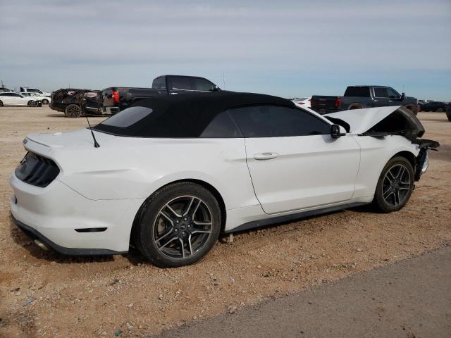 1FATP8UH9L5135126 - 2020 FORD MUSTANG WHITE photo 3