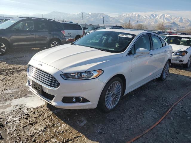 3FA6P0D91GR303951 - 2016 FORD FUSION TITANIUM WHITE photo 1