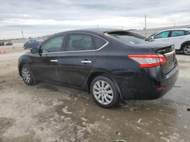 3N1AB7AP6EY212842 - 2014 NISSAN SENTRA S BLACK photo 2