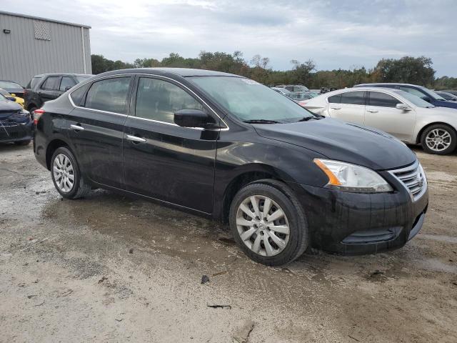 3N1AB7AP6EY212842 - 2014 NISSAN SENTRA S BLACK photo 4