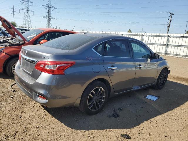 3N1AB7AP1HL707466 - 2017 NISSAN SENTRA S GRAY photo 3