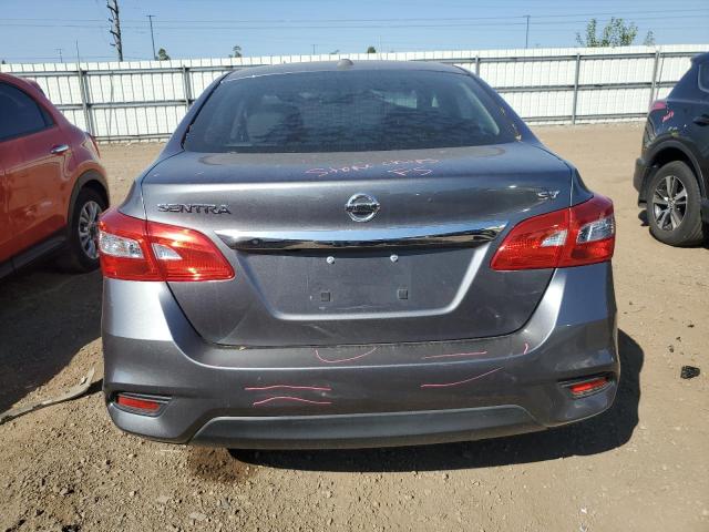 3N1AB7AP1HL707466 - 2017 NISSAN SENTRA S GRAY photo 6