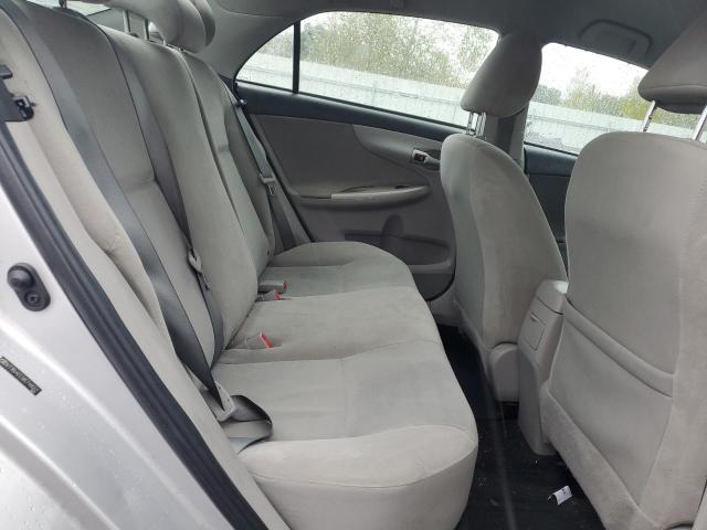 2T1BU4EE5BC748552 - 2011 TOYOTA COROLLA BASE SILVER photo 10