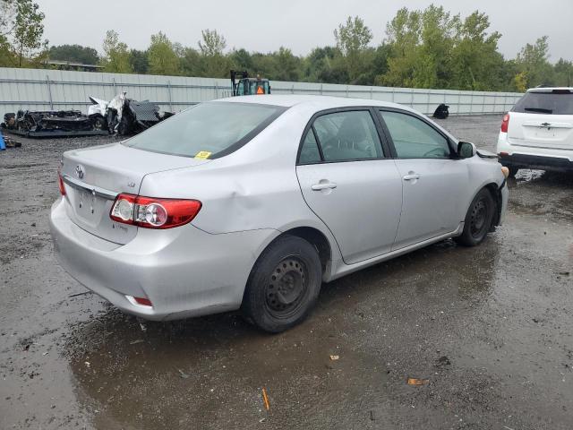 2T1BU4EE5BC748552 - 2011 TOYOTA COROLLA BASE SILVER photo 3