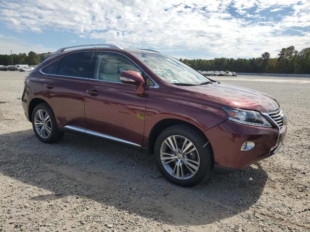 JTJBK1BA0F2472885 - 2015 LEXUS RX 350 BASE BURGUNDY photo 4