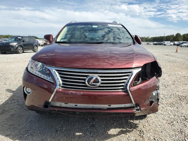JTJBK1BA0F2472885 - 2015 LEXUS RX 350 BASE BURGUNDY photo 5
