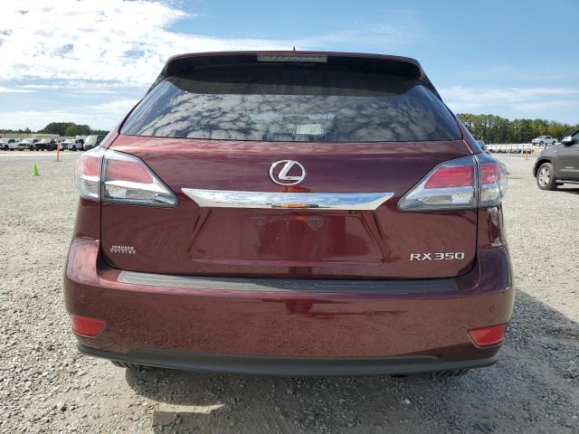 JTJBK1BA0F2472885 - 2015 LEXUS RX 350 BASE BURGUNDY photo 6
