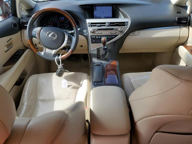 JTJBK1BA0F2472885 - 2015 LEXUS RX 350 BASE BURGUNDY photo 8