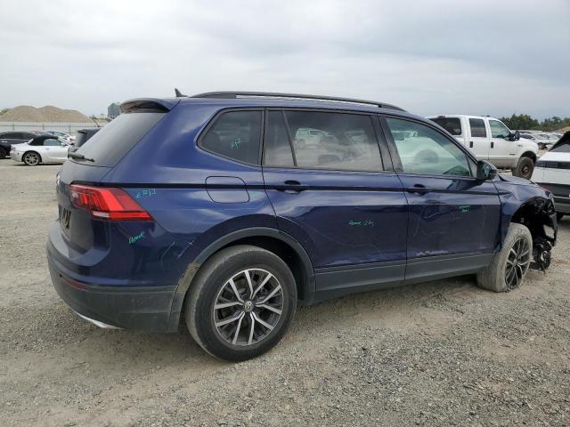 3VV1B7AX3MM035879 - 2021 VOLKSWAGEN TIGUAN S Niebieski zdjęcie 3