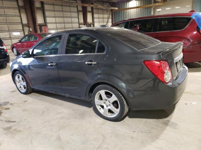 1G1JE5SB8G4123171 - 2016 CHEVROLET SONIC LTZ GRAY photo 2